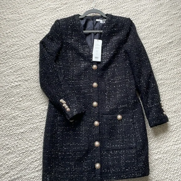 slim fit dress slacks Belvedere Vintage Tweed Dress  Belle Muse